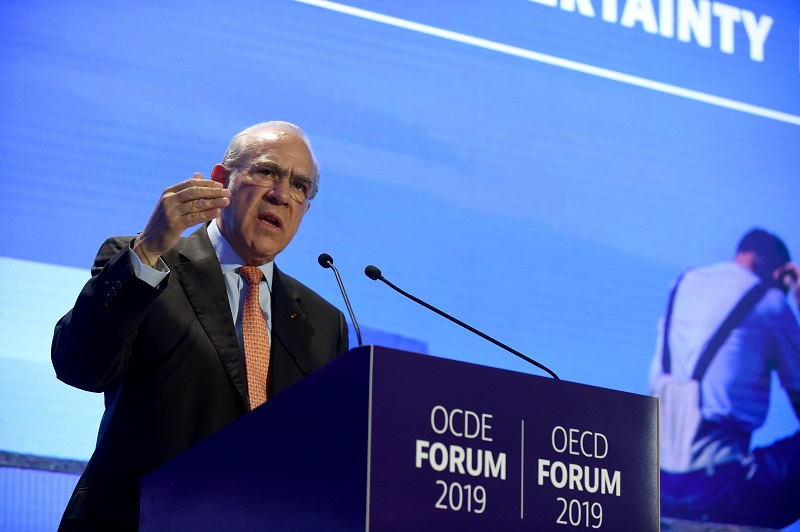 OCDE pide revitalizar crecimiento mundial y evitar una guerra comercial