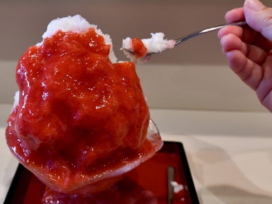 Un helado de moda salva en Japón a los fabricantes de hielo natural