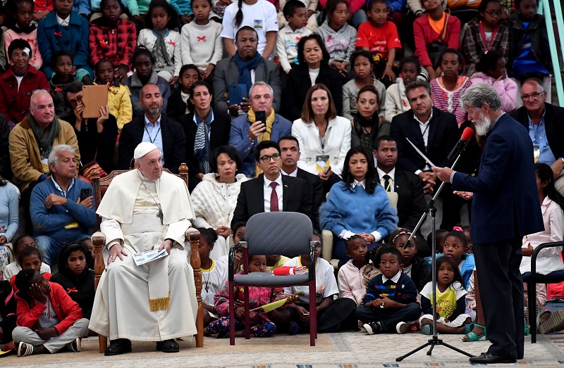 El papa da la voz de alarma sobre la deforestación de Madagascar