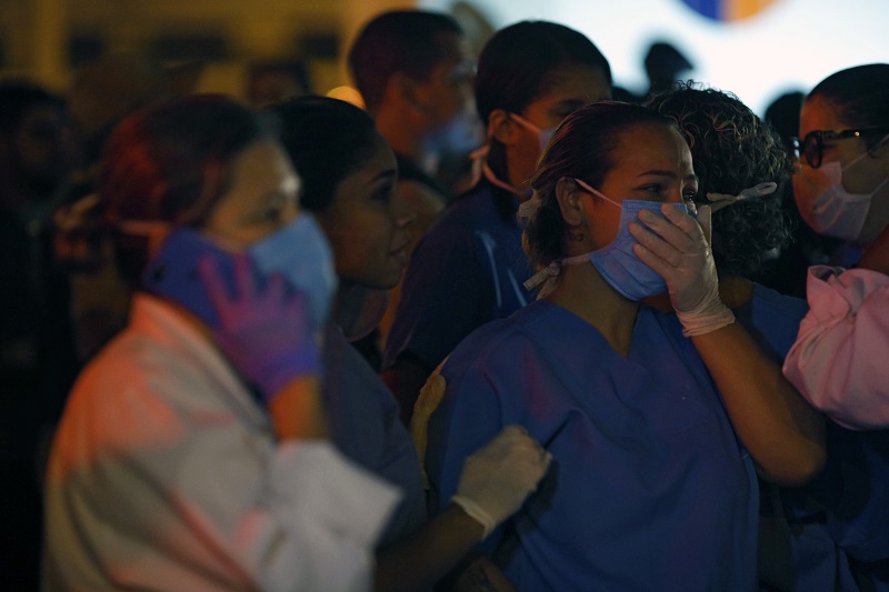 Al menos 10 muertos en incendio en un hospital de Rio de Janeiro