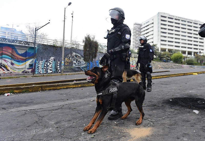 Máxima tensión en Ecuador ante protesta indígena contra Moreno