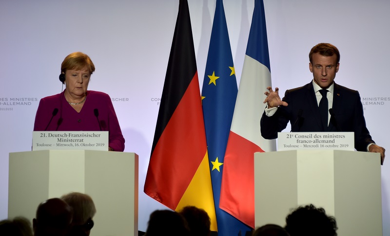 Macron y Merkel optimistas en cuanto a "endosar un acuerdo" el jueves