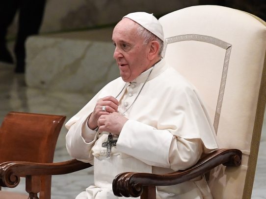 Papa a favor de leyes civiles para las parejas homosexuales