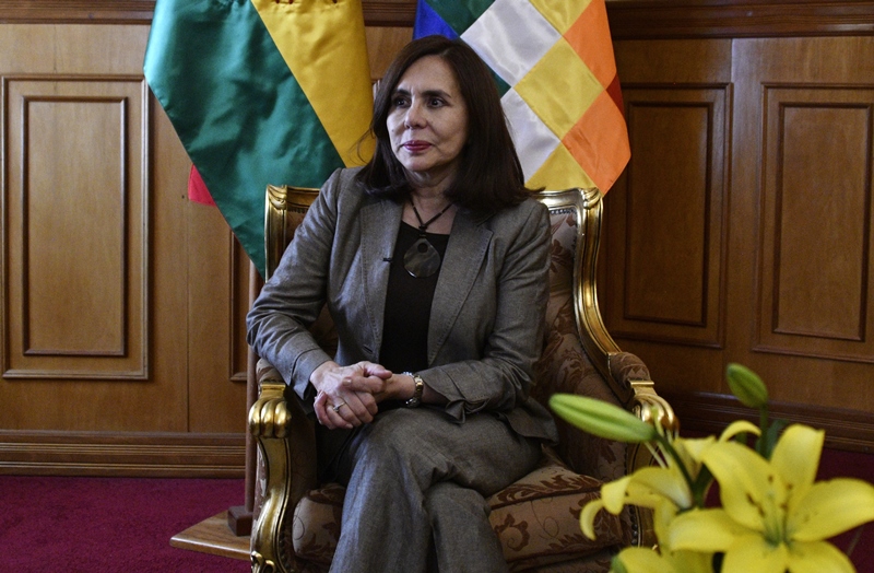 "Teníamos que actuar ante la injerencia de Venezuela", dice canciller boliviana