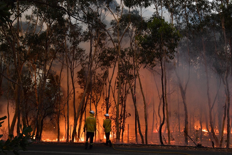 Australia lucha contra incendios forestales y se prepara para nueva ola de calor