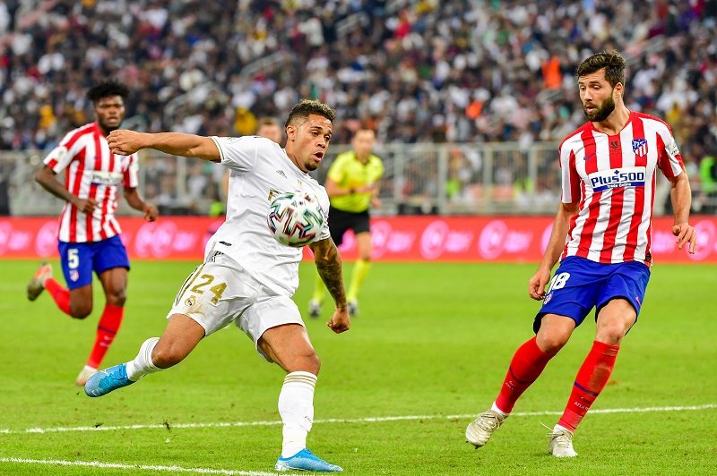 Real Madrid y Atlético empatan 0-0 y van a la proróga en la final de la Supercopa