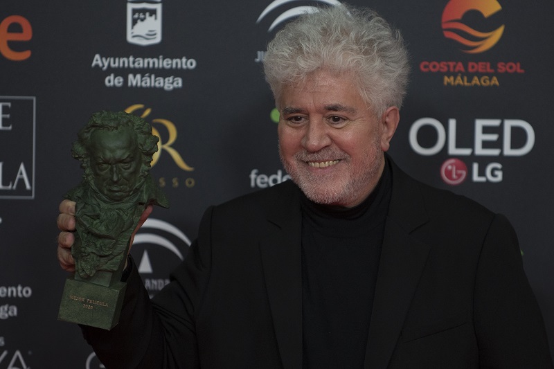 Almodóvar, mejor película y mejor dirección en los Goya con "Dolor y gloria"