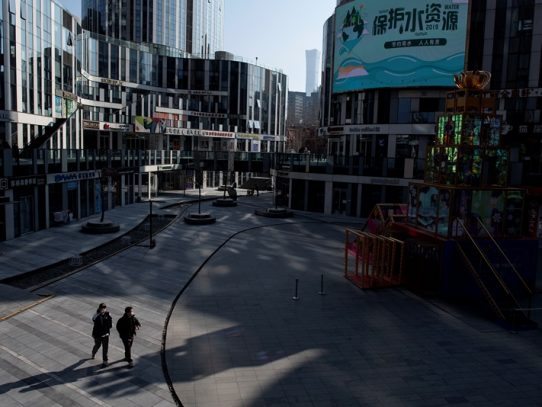 La epidemia convierte a Pekín en ciudad muerta