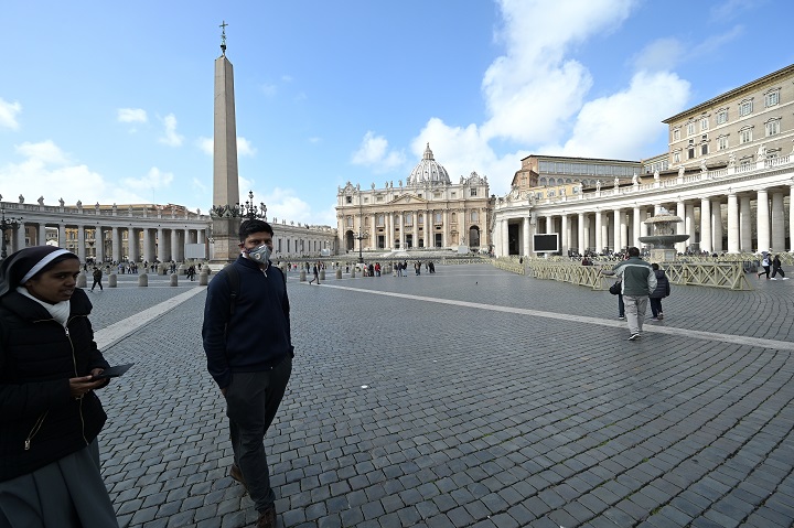 Primer caso de coronavirus en el Vaticano