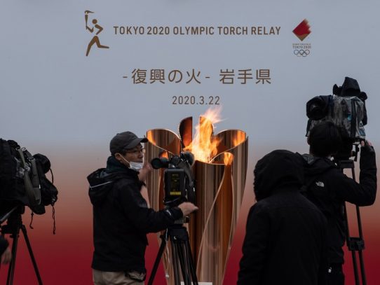 El recorrido de la llama olímpica por Japón, sin cambios "por ahora"