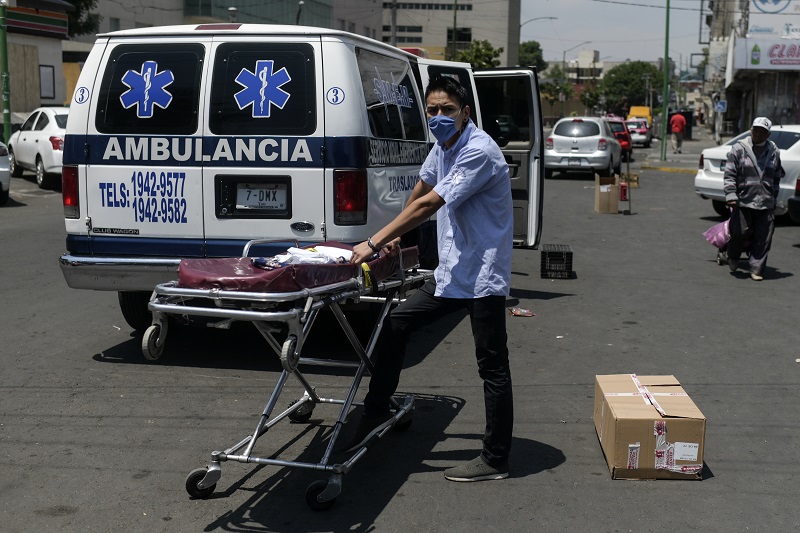 México alista hospital por coronavirus en autódromo de F1