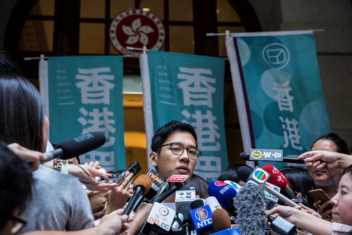 El mundo "debe apoyar a Hong Kong", pide el activista prodemocracia Joshua Wong