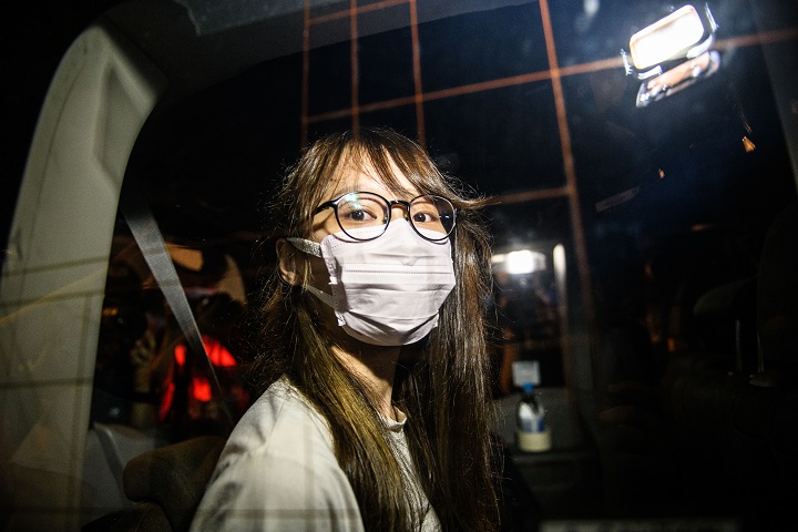 Agnes Chow, la activista hongkonesa a la que Pekín quiere silenciar