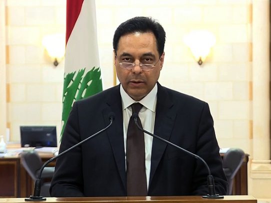 Gobierno de Líbano renunció seis días después de la explosión