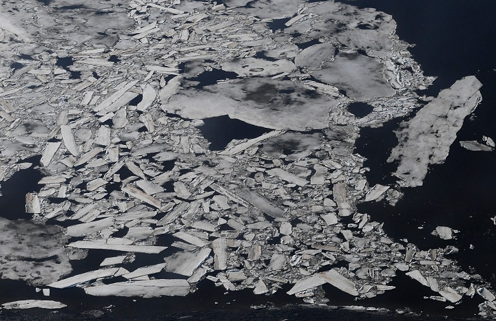 El hielo del mar de Bering en su nivel más reducido en 5.500 años