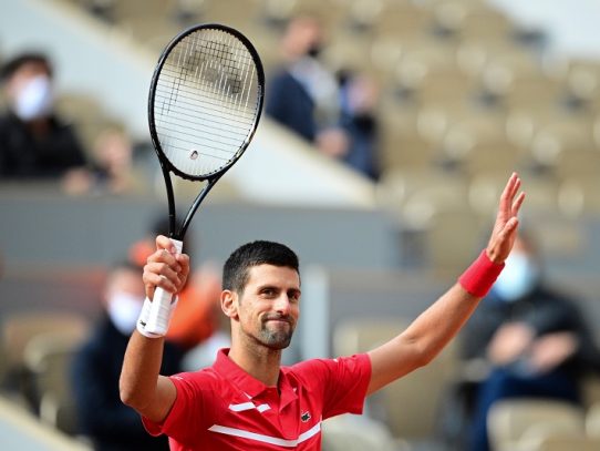 Djokovic aplasta a Berankis y logra su 70ª victoria en Roland Garros