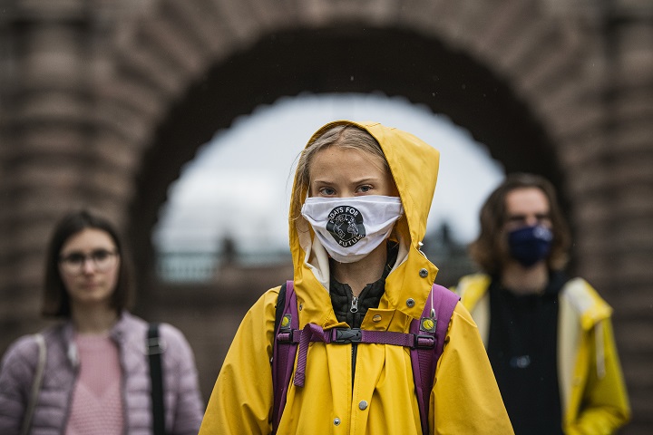 Greta Thunberg pide a la UE hacer "todo lo posible" por el clima