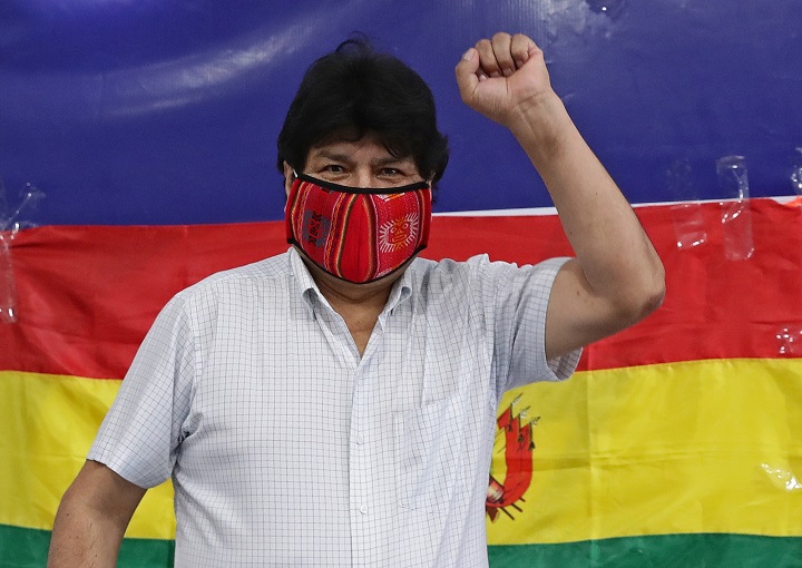 Evo Morales dice que su regreso a Bolivia podría ser el 9 de noviembre