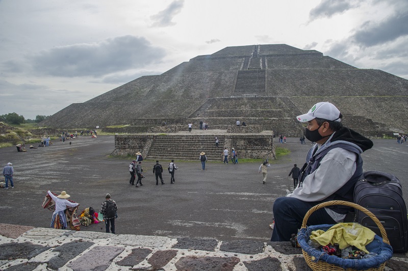 Teotihuacán, la "ciudad de los dioses", renace en México tras cierre por covid-19
