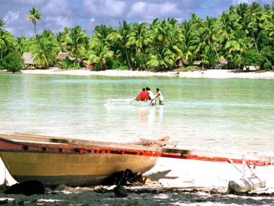 Algunas islas del Pacífico resisten al cambio climático