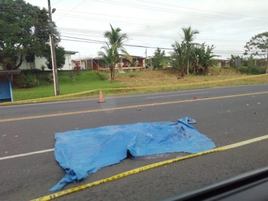 Dos muertos por atropello en la provincia de Colón