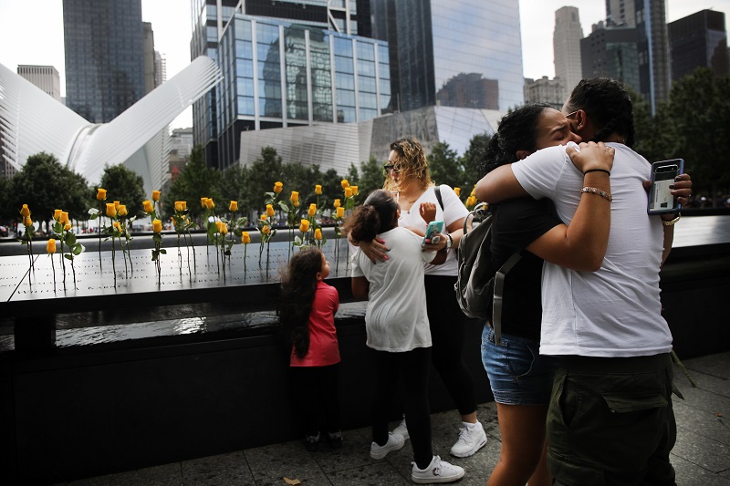 Nueva York recuerda los atentados del 11/9 cometidos hace 18 años
