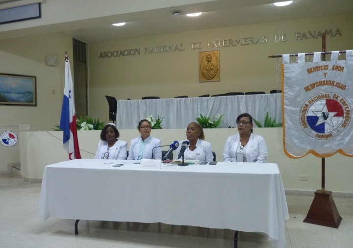 Enfermeras de Panamá piden que la prioridad del Gobierno sea la salud