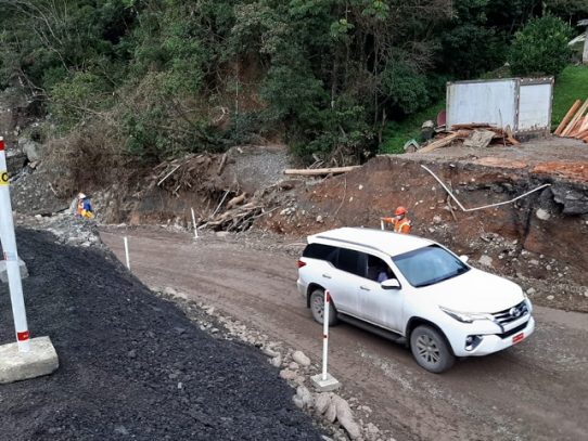  MOP abre provisionalmente ruta de Chiriquí a Bocas del Toro