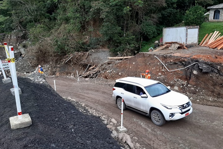  MOP abre provisionalmente ruta de Chiriquí a Bocas del Toro