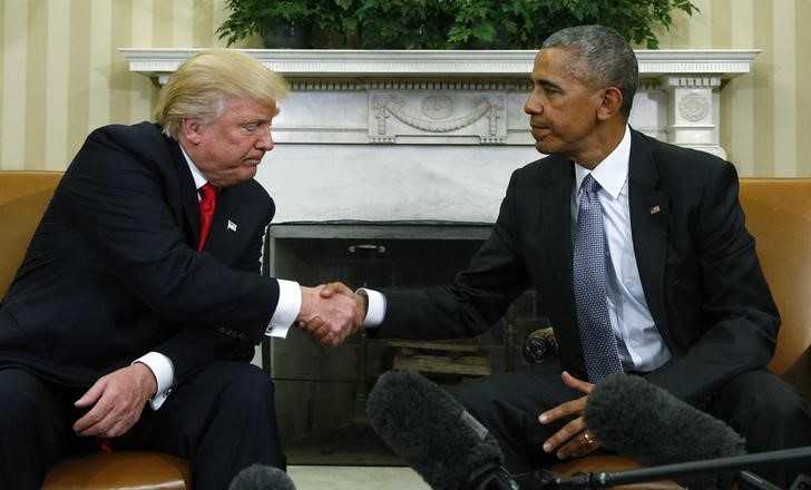 Obama y Trump abren camino a la transición en primer encuentro en la Casa Blanca