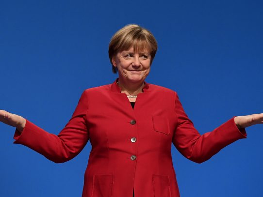 Merkel será nuevamente la candidata del partido conservador alemán en los comicios de 2017