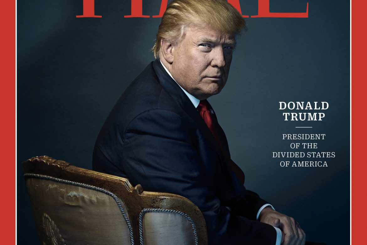 Donald Trump: "el hombre del año", según Time