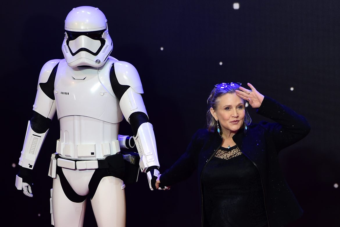 Muere Carrie Fisher, la "princesa Leia" de Star Wars