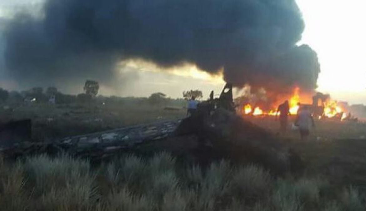 Accidente de avión de carga en Colombia deja cinco muertos