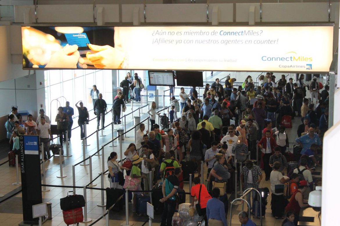 Crece en 2.86% tráfico de pasajeros en aeropuerto de Tocumen