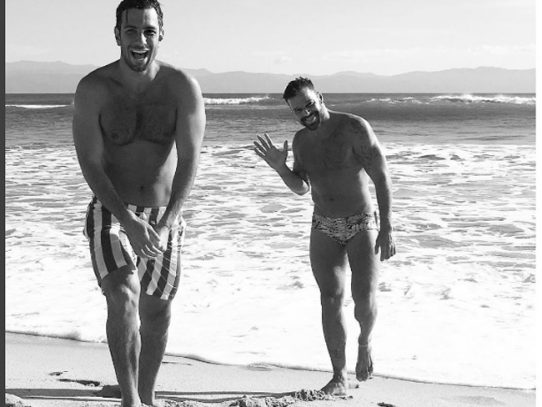Ricky Martin y su novio Jwan Yosef: en las playas de México