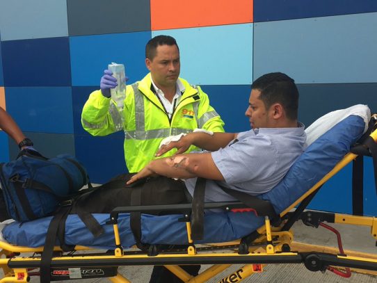 Diez heridos en explosión en Alta Plaza Mall
