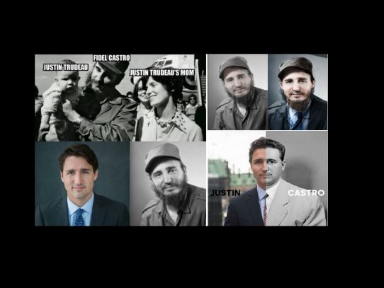 Fidel Castro, ¿padre del primer ministro de Canadá?