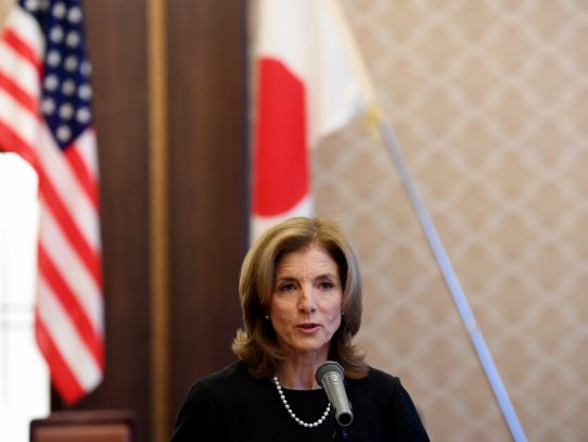 Caroline Kennedy, hija de JFK, deja el cargo de embajadora en Japón