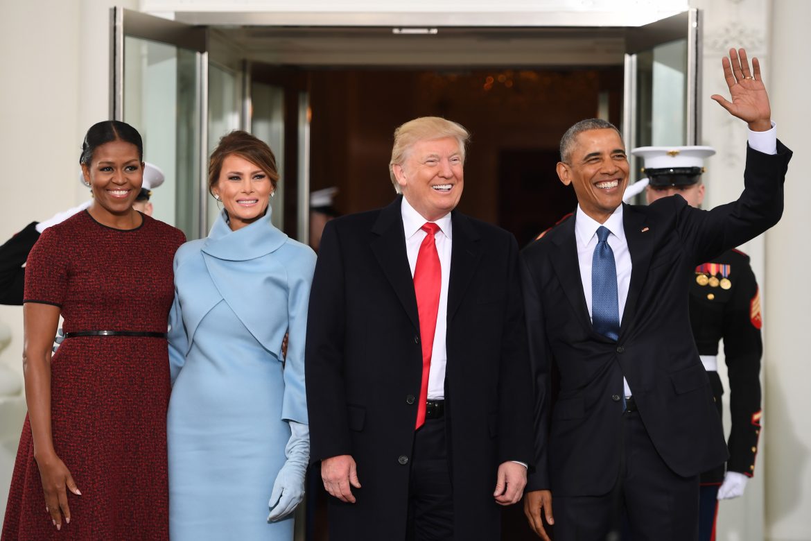 Obama recibe a Trump en la Casa Blanca antes de la investidura