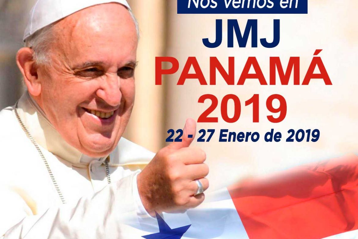 Enero de 2019 será la cita de la Jornada Mundial de la Juventud en Panamá