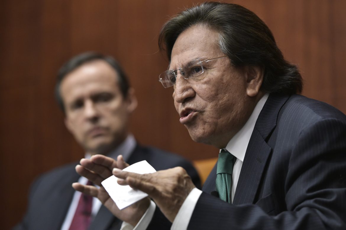 Perú sospecha que expresidente Toledo está en EEUU y podría huir a Israel