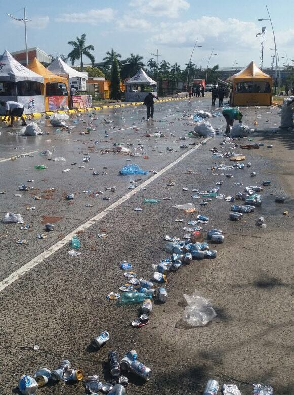 Autoridad de Aseo recoge 180 toneladas de basura durante tres días de Carnaval