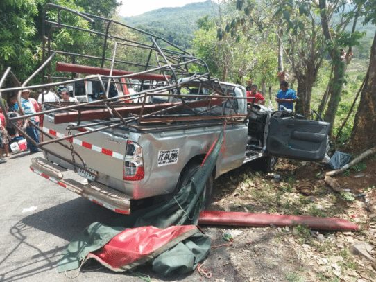 Tres muertos se registran tras accidente en Viguí, Chiriquí