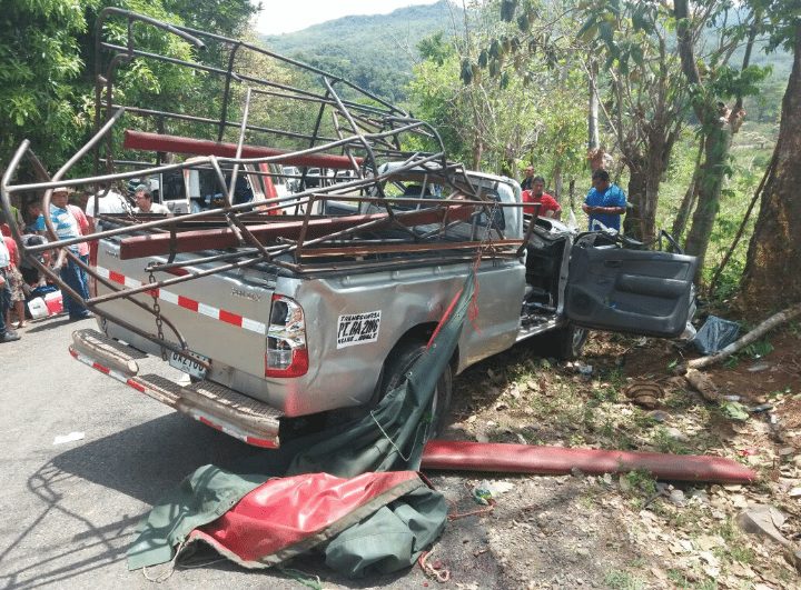 Tres muertos se registran tras accidente en Viguí, Chiriquí