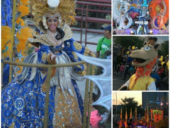 Reina del Carnaval desfila entre fantasía y esplendor en la Cinta Costera