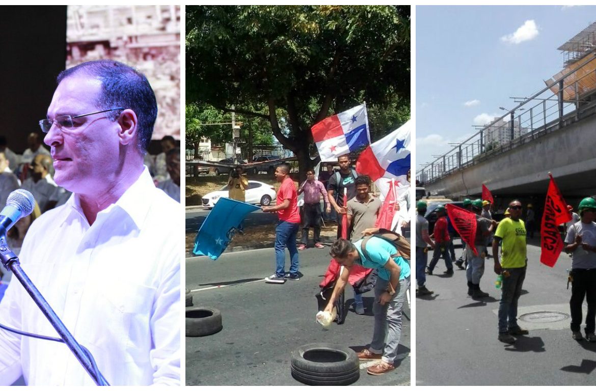 Capital panameña entre indagatorias, protestas y pronunciamientos, segundo día de la tormenta Odebrecht
