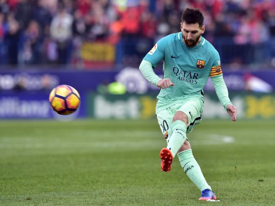 Leo Messi, lidera goles en Liga de Campeones