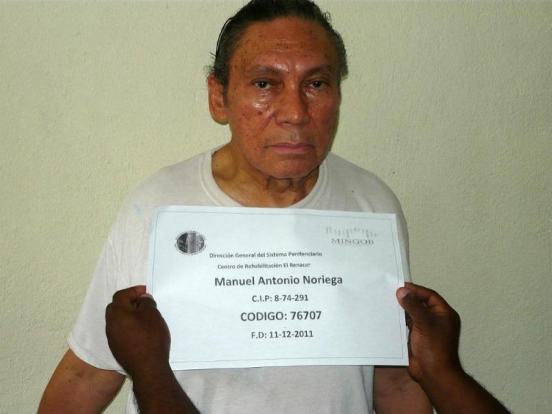 Audiencia de arresto domiciliario para Noriega es pospuesta para mayo