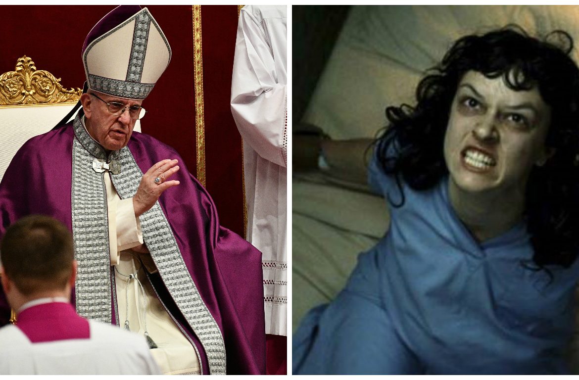 Papa recomienda el exorcismo frente a grandes inquietudes espirituales